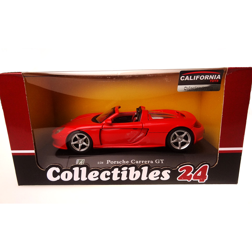 Miniatura Porsche Carrera Gt Vermelho California 1/24 - Imagem 5