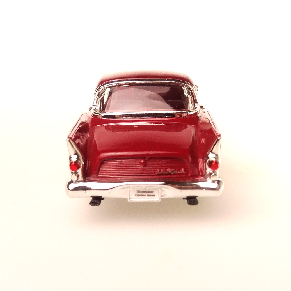 1958 Studebaker Golden Hawk Yat Ming 1:43 Vinho - Imagem 3