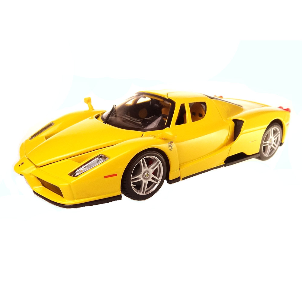 Miniatura Ferrari Enzo Ferrari Amarelo Bburago 1/24