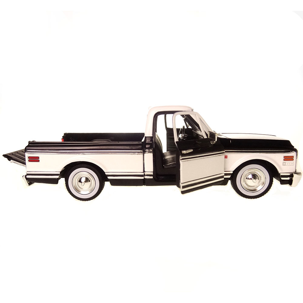 Miniatura Chevy Cheyenne 1972 Branco Jada Toys 1/24 - Imagem 3