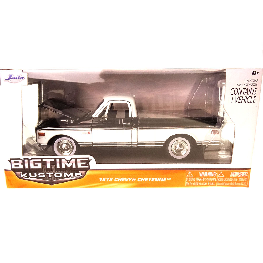 Miniatura Chevy Cheyenne 1972 Branco Jada Toys 1/24 - Imagem 4