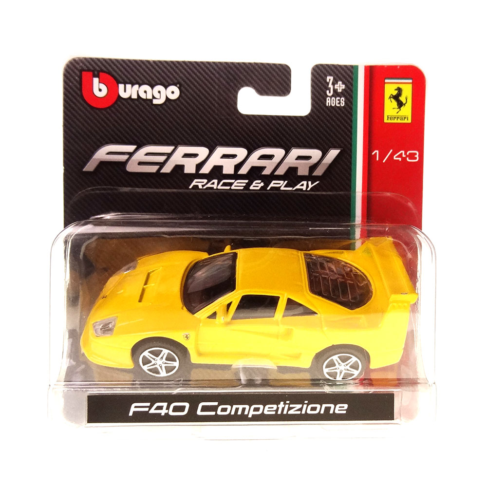 Ferrari F40 Competizione Race & Play 1:43 Bburago