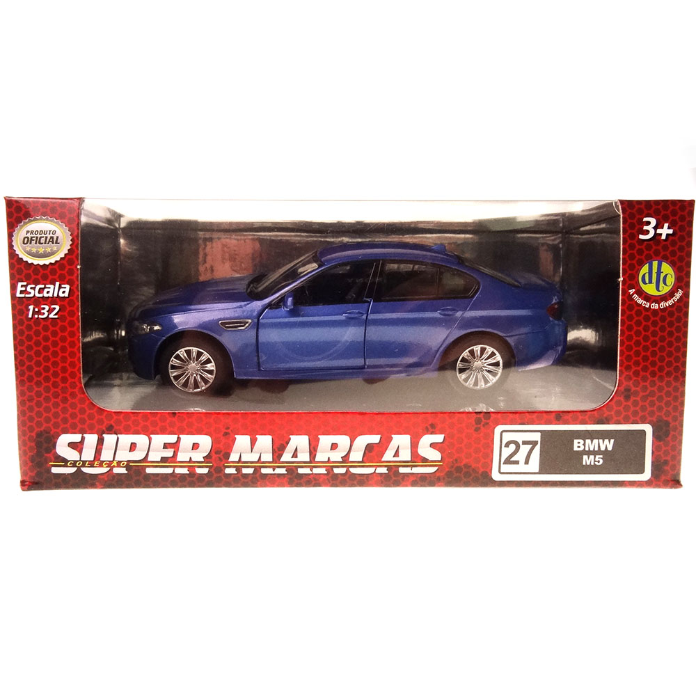 Miniatura Bmw M5 Azul Super Marcas Fx 1/32 - Imagem 5
