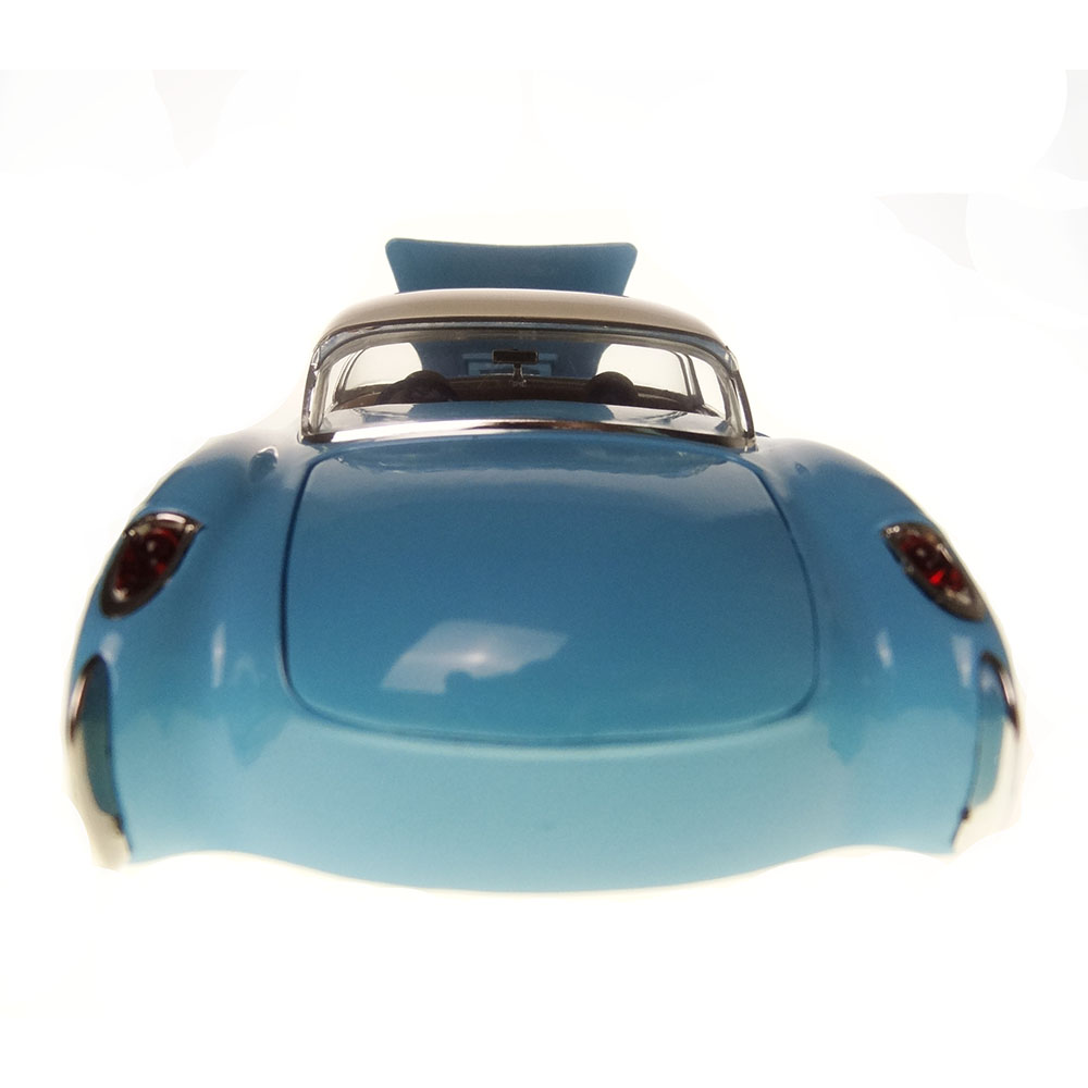 Miniatura Chevy Corvette 1957 Azul Jada Toys 1/24 - Imagem 2