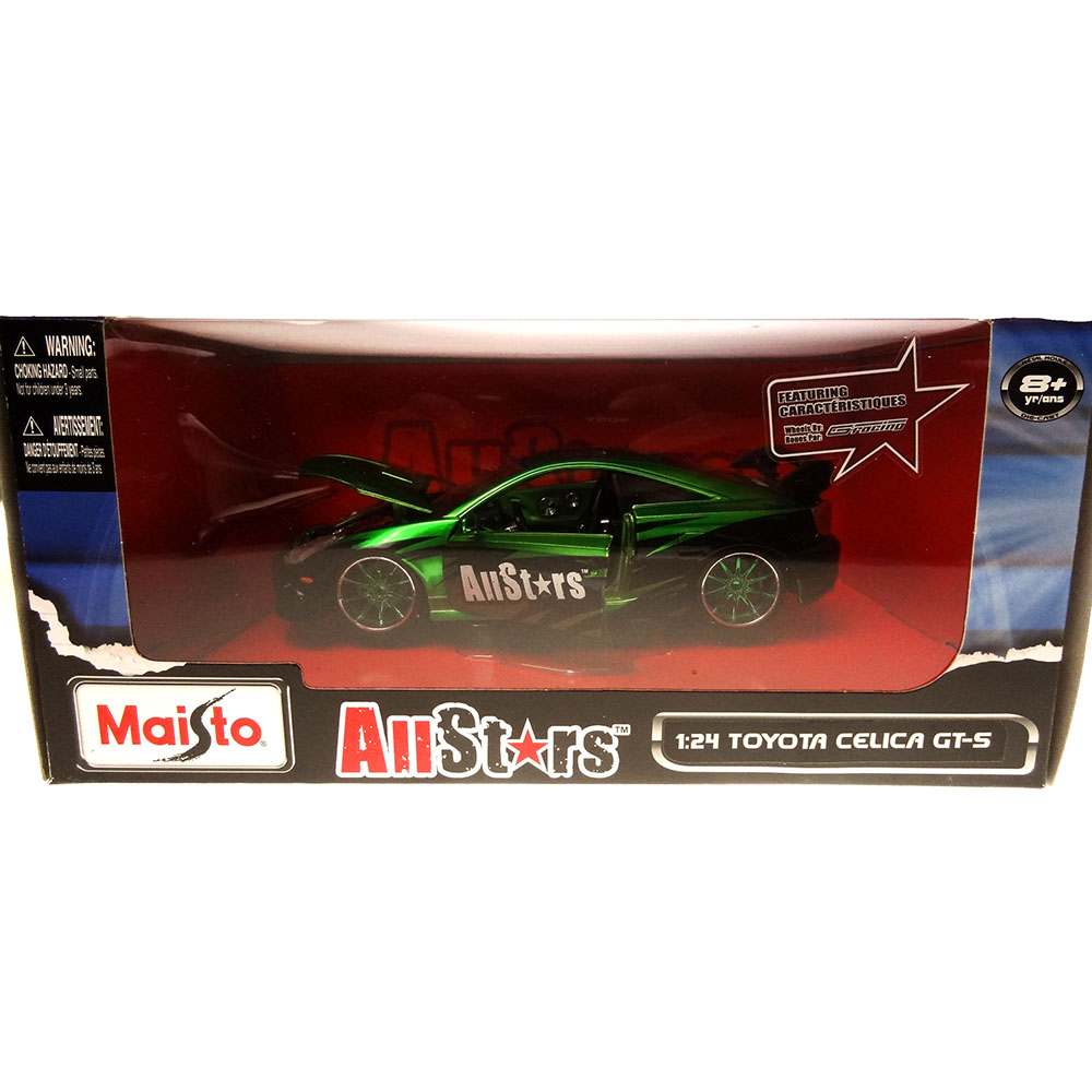 Miniatura Toyota Celica Gt-s Verde Maisto 1/24 - Imagem 6