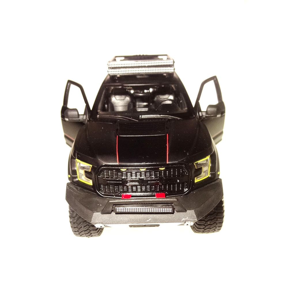 Miniatura Ford F-150 Raptor Off Road Kings 2017 Preto 1/24 - Imagem 4