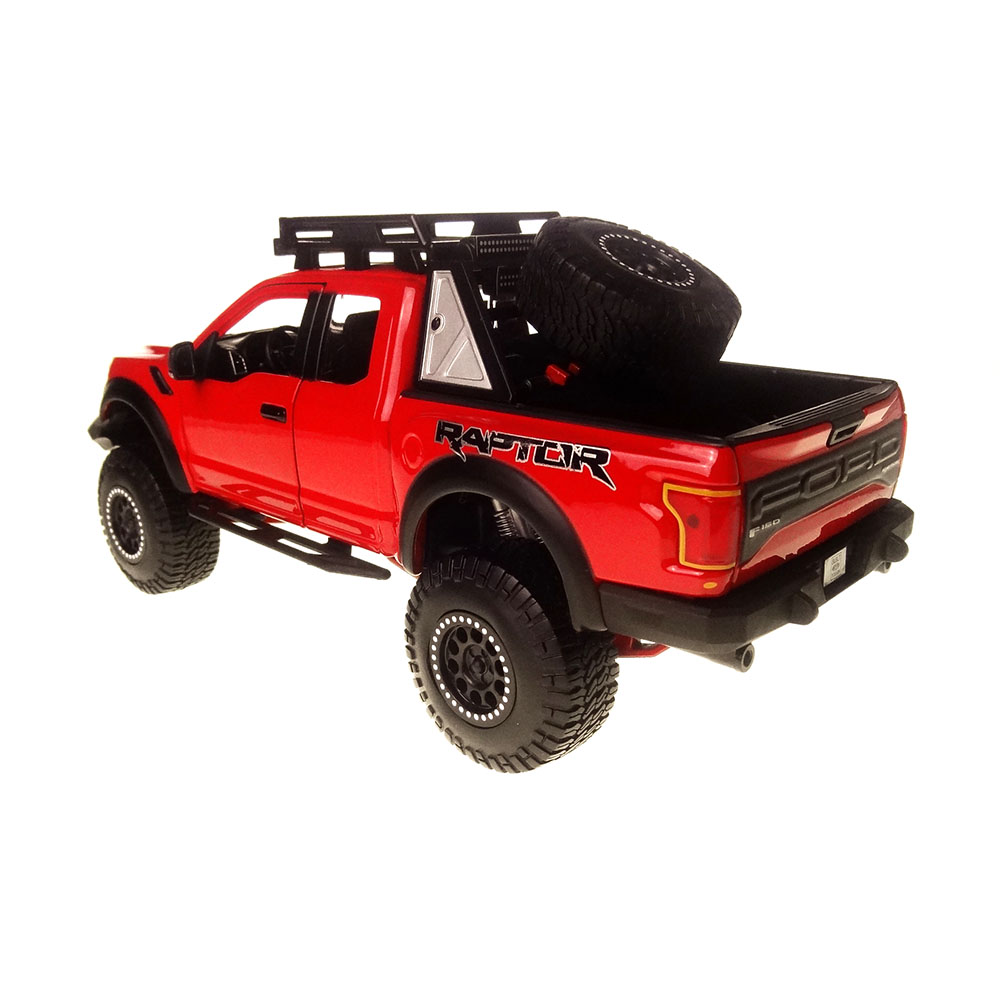Miniatura Ford F-150 Raptor Off Road Kings 2017 Verm 1/24 - Imagem 2