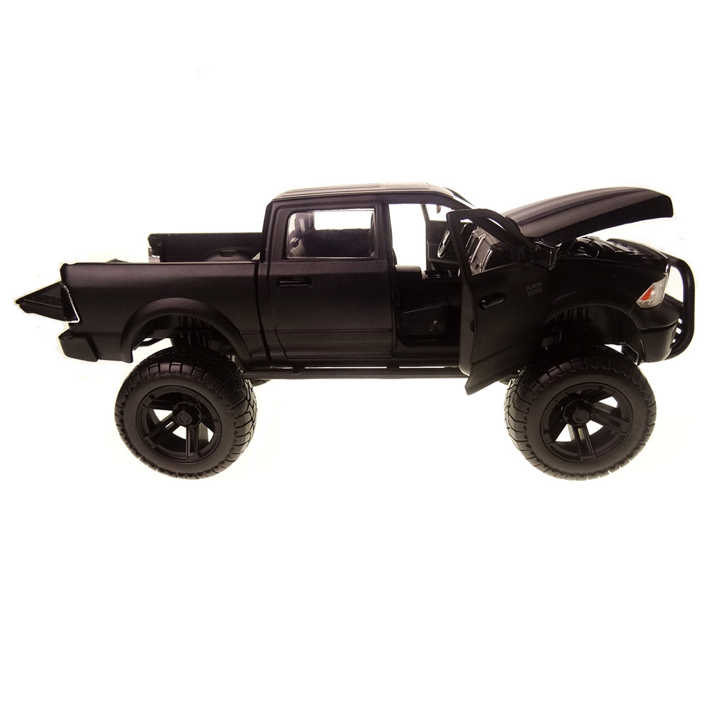 Miniatura Dodge Ram 1500 Just Truck Off Road 2014 Preto 1/24 - Imagem 2