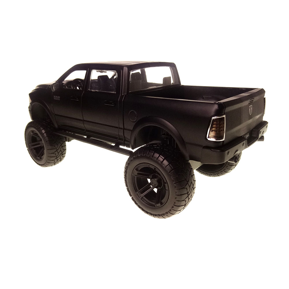 Miniatura Dodge Ram 1500 Just Truck Off Road 2014 Preto 1/24 - Imagem 5
