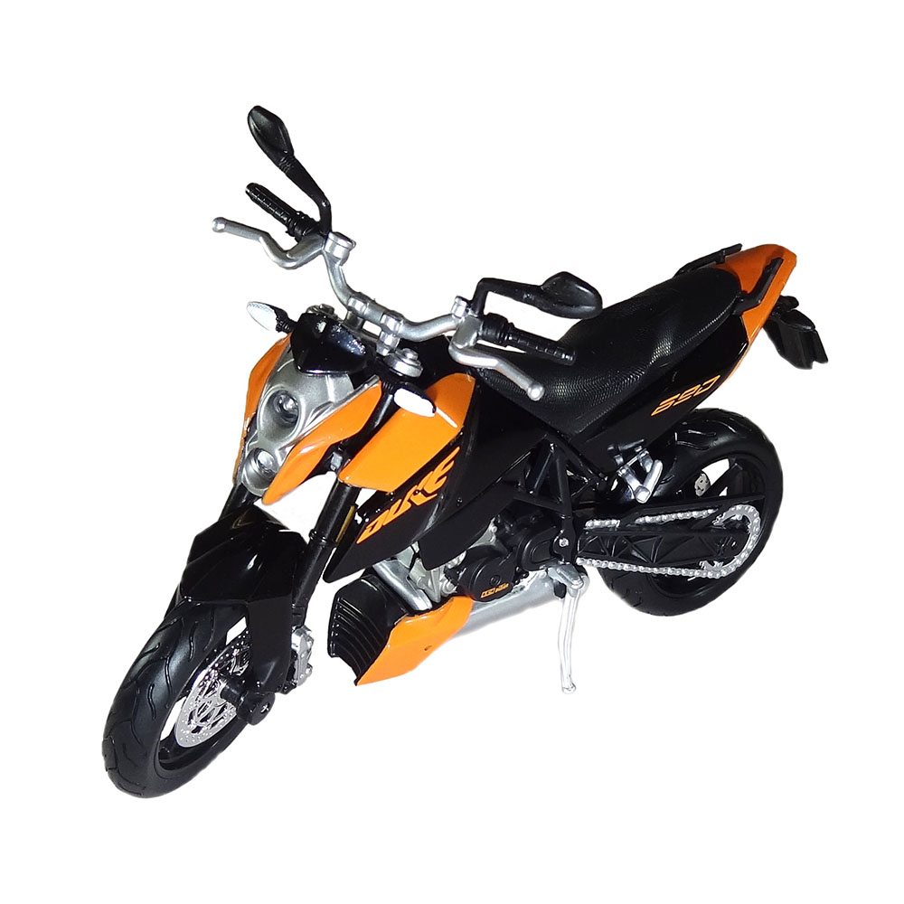 Miniatura Ktm 690 Duke Preto Maisto 1/12
