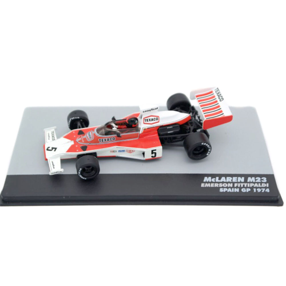 Miniatura F1 Mclaren M23 Emerson Fittipaldi GP1974 C/Defeito - Imagem 2