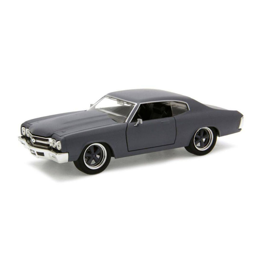 Miniatura Chevelle Ss Velozes e Furiosos 1970 Cinza 1/24