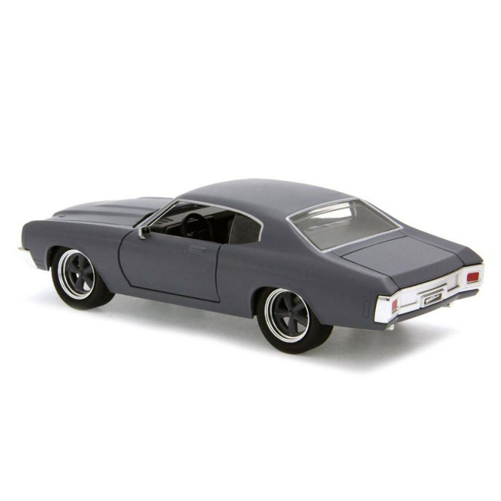 Miniatura Chevelle Ss Velozes e Furiosos 1970 Cinza 1/24 - Imagem 2