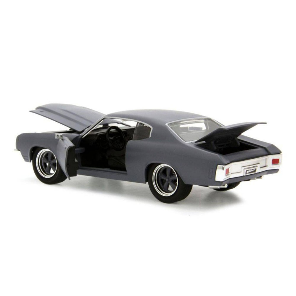 Miniatura Chevelle Ss Velozes e Furiosos 1970 Cinza 1/24 - Imagem 3