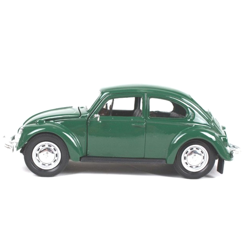 Miniatura Volkswagen Fusca Beetle Verde Maisto 1/24 - Imagem 2