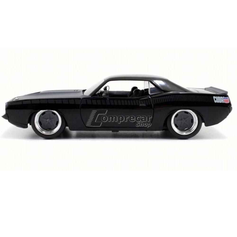 Miniatura Plymouth Barracuda Velozes e Furiosos 7 1/24 - Imagem 3
