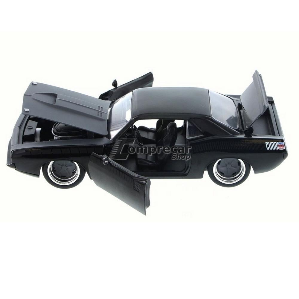 Miniatura Plymouth Barracuda Velozes e Furiosos 7 1/24 - Imagem 2