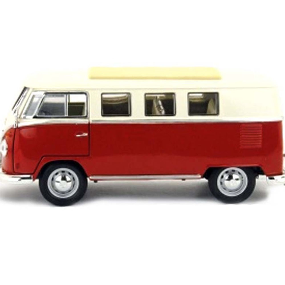 1962 Volkswagen Microbus Kombi 1:18 Yat Ming Vinho - Imagem 2