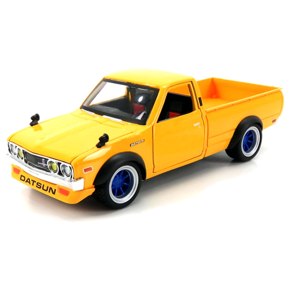 Miniatura Datsun 620 1973 Pick Up Amarelo Maisto 1/24
