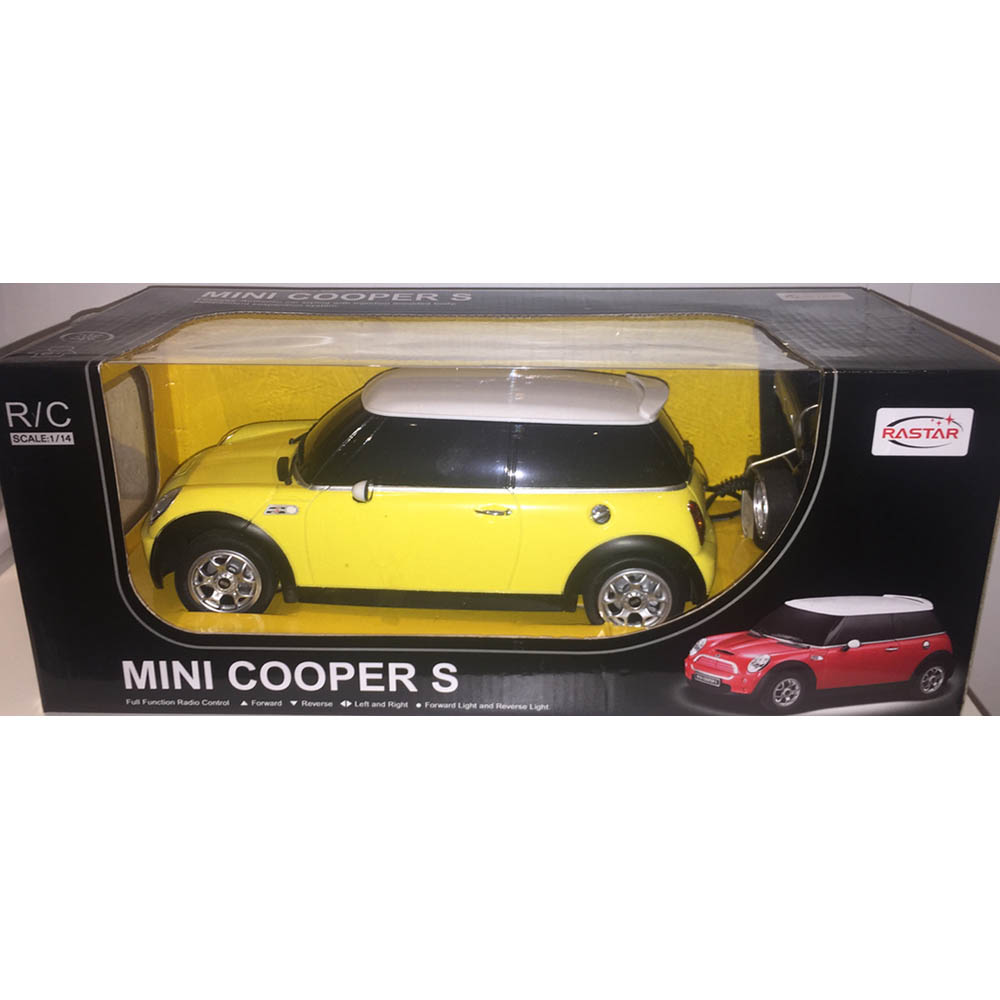 Mini Cooper S Controle Remoto 1:14 CKS Amarelo - Imagem 2