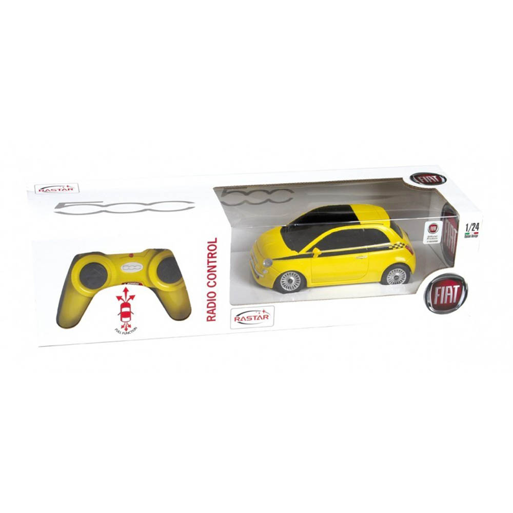 Fiat 500 Controle Remoto 1:24 Amarelo CKS - Imagem 2