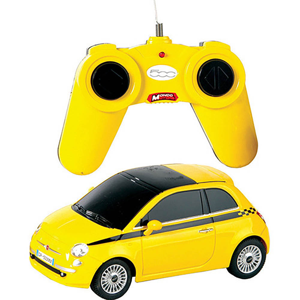 Fiat 500 Controle Remoto 1:24 Amarelo CKS - Imagem 3