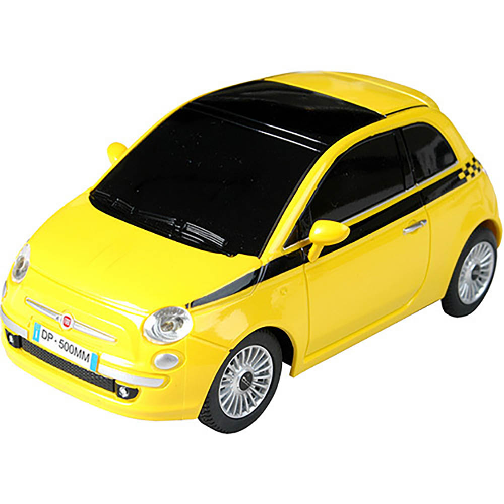Fiat 500 Controle Remoto 1:24 Amarelo CKS