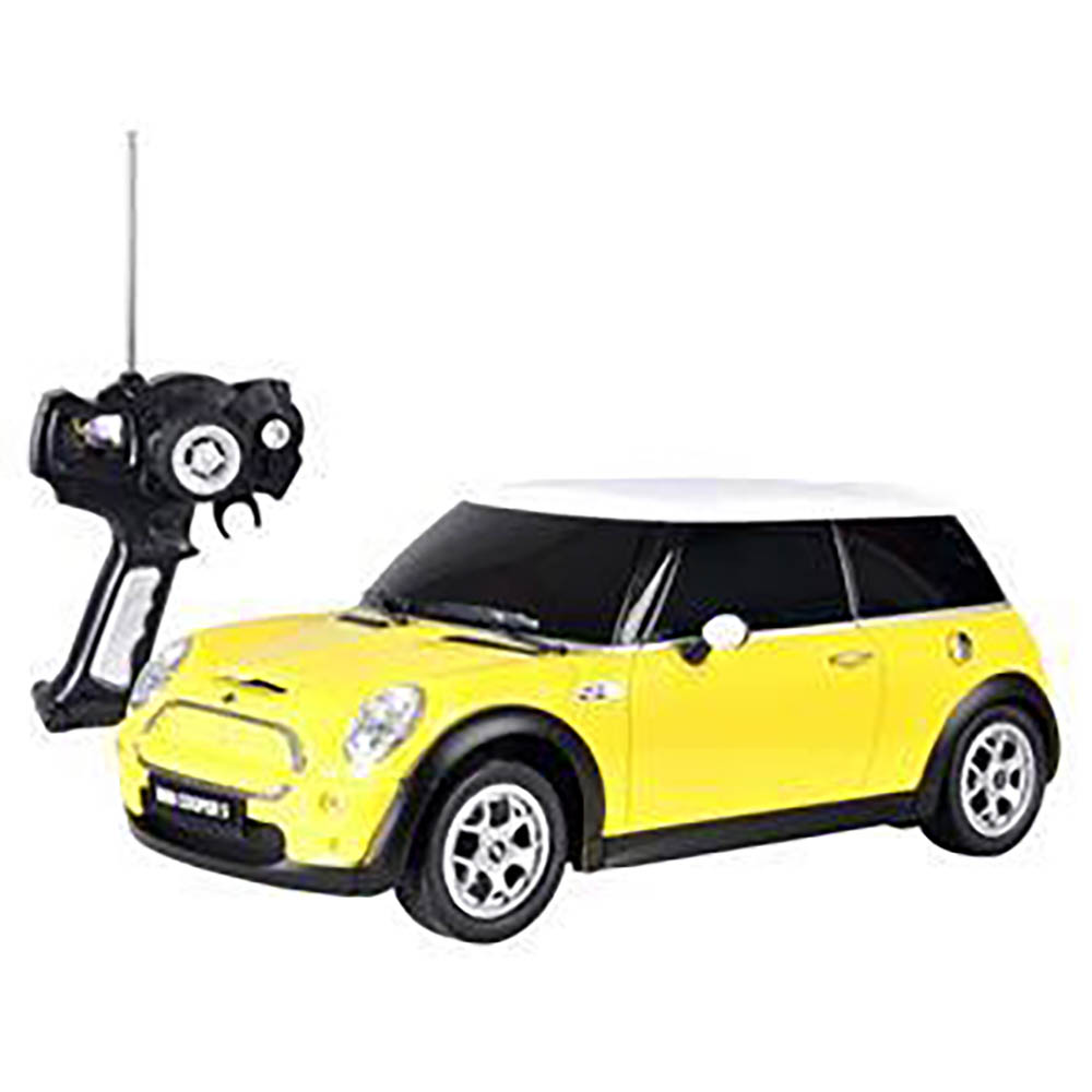 Mini Cooper S Controle Remoto 1:14 CKS Amarelo