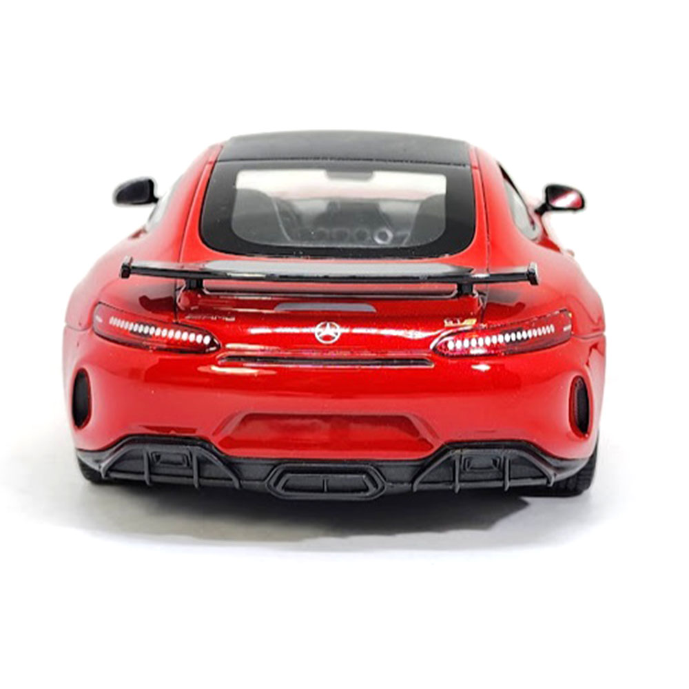 Miniatura Mercedes-Benz AMG GT-R Vermelho Welly 1/24 - Imagem 3