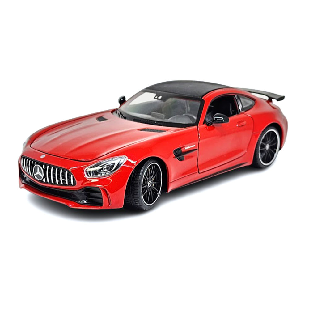 Miniatura Mercedes-Benz AMG GT-R Vermelho Welly 1/24