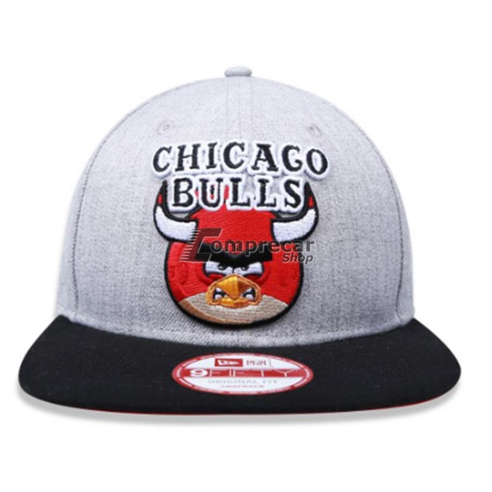Boné Angry Birds Chicago Bulls NBA New Era - Imagem 2