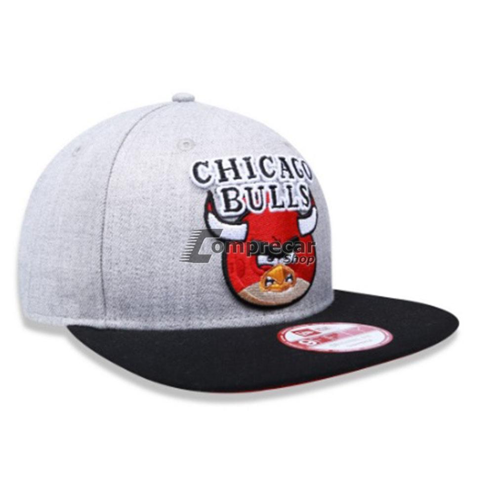 Boné Angry Birds Chicago Bulls NBA New Era - Imagem 3