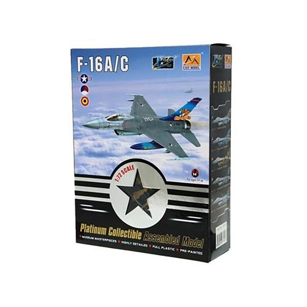 Miniatura Avião F16a Mlu Baf Tiger Meet Easy Model 1/72 - Imagem 4