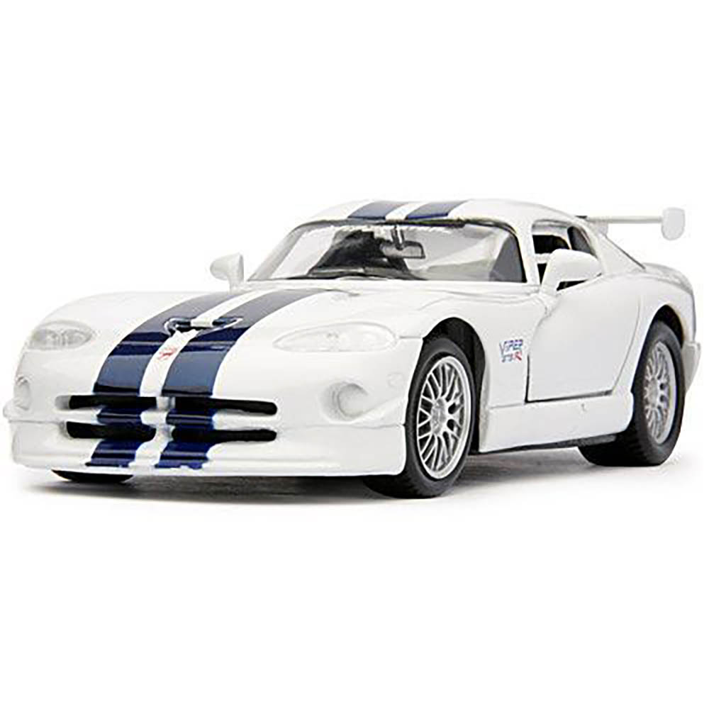 Kit Para Montar Dodge Viper Gt2 1:24 Maisto branco 39945