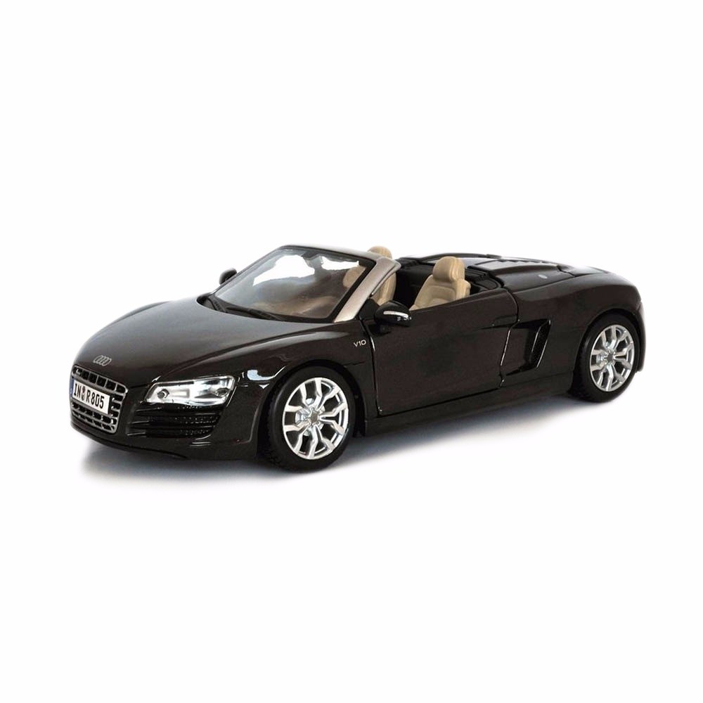 Miniatura Audi R8 Spyder V10 Marrom Maisto 1/24
