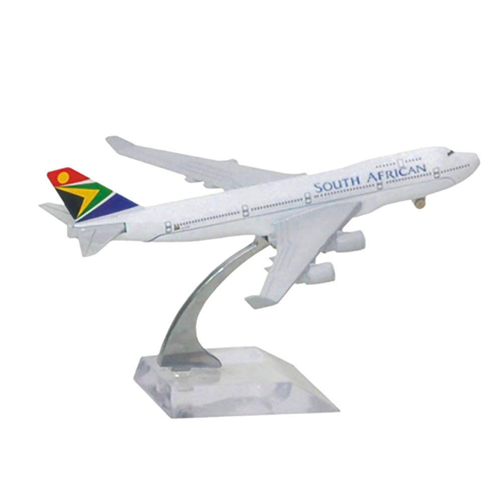 Miniatura Avião Comercial Boeing 747 South African - Imagem 2