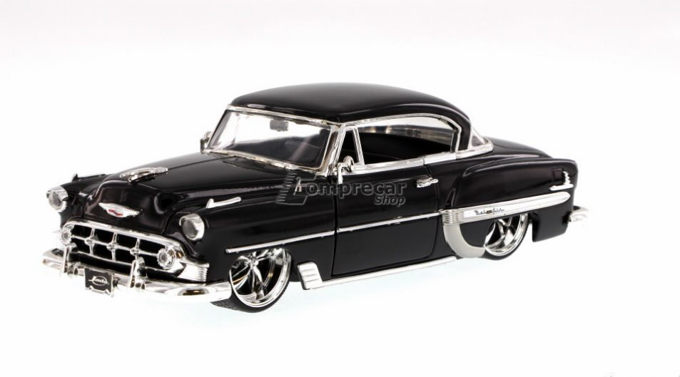 Chevy Bel Air 1953 1:24 Preto Jada Toys