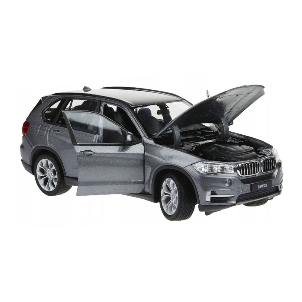 Miniatura BMW X5 Prata Welly 1/24 - Imagem 4