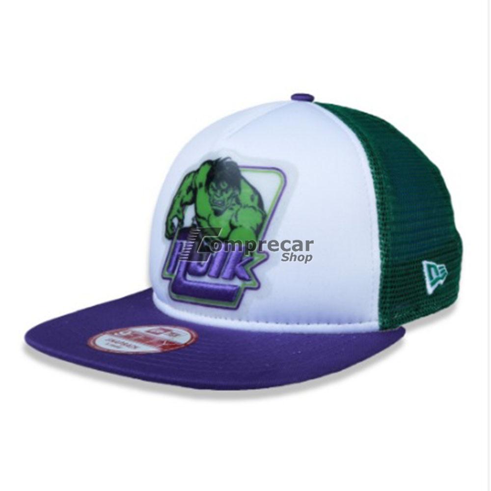 Boné Incrível Hulk Marvel 950 New Era