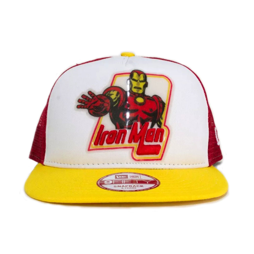 Boné Homem de Ferro Marvel New Era - Imagem 2