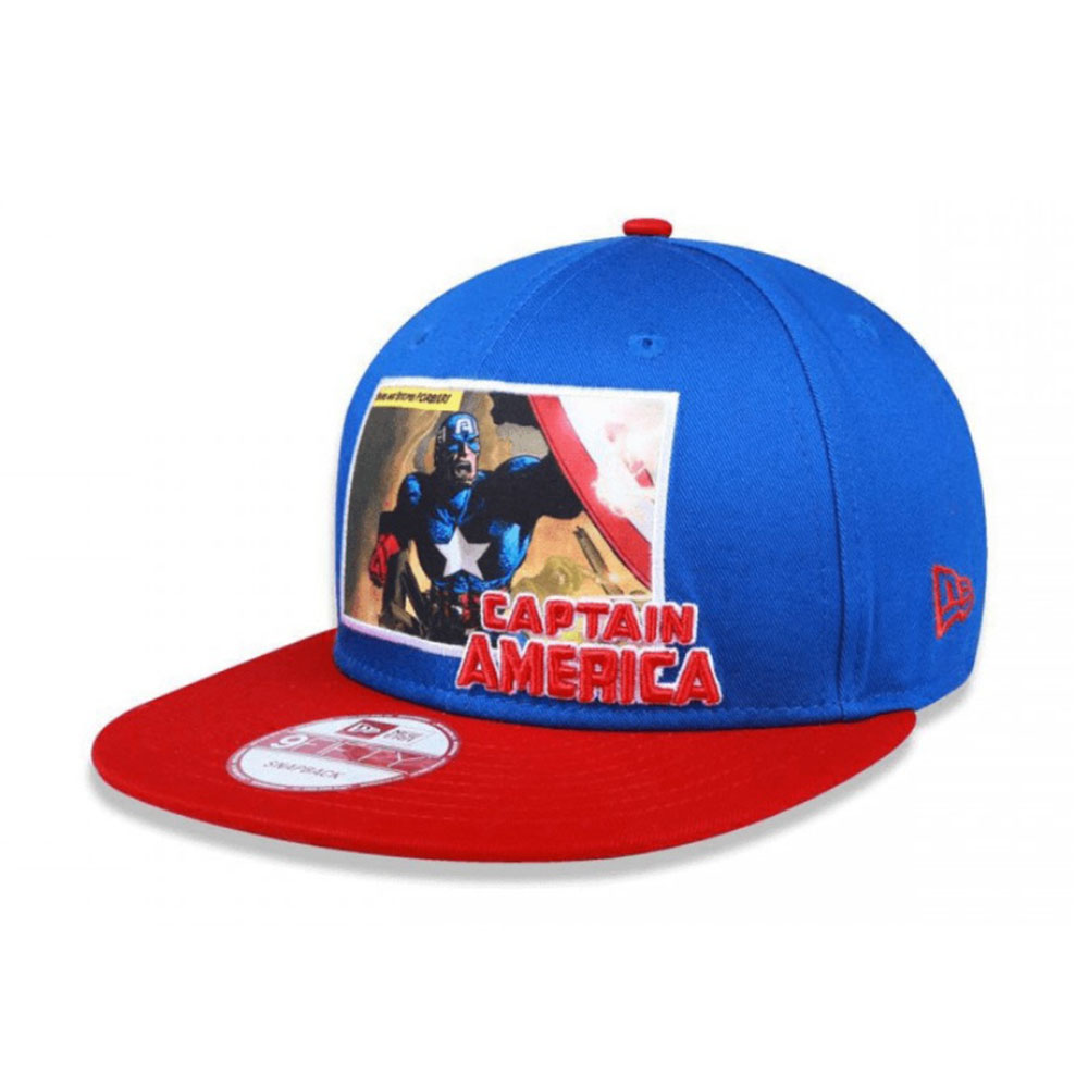 Boné Capitão América Marvel New Era