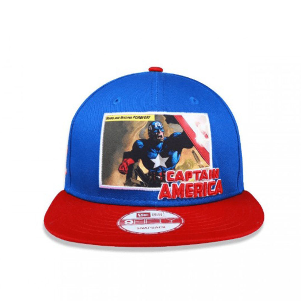 Boné Capitão América Marvel New Era - Imagem 2