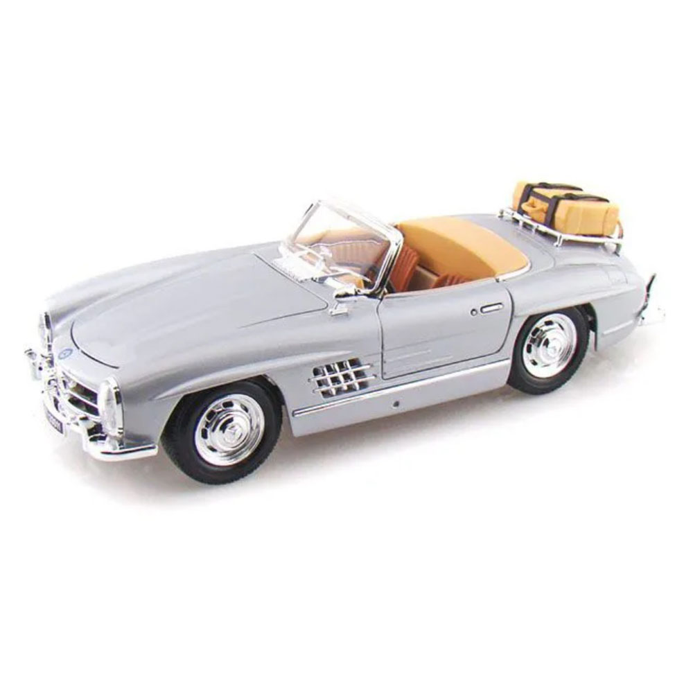 Miniatura Mercedes Benz 300 Sl Touring 1957 Prata 1/18