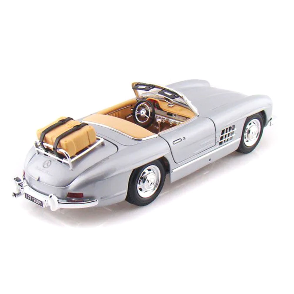Miniatura Mercedes Benz 300 Sl Touring 1957 Prata 1/18 - Imagem 2