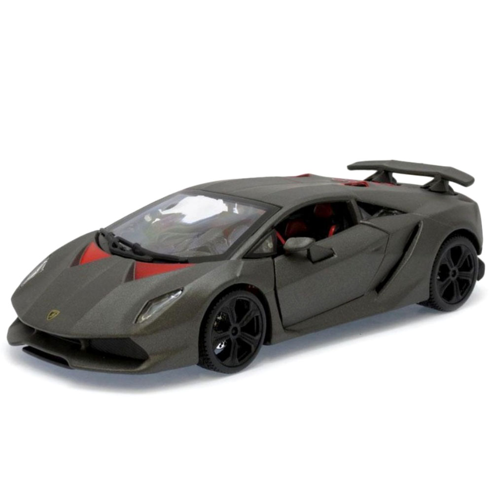 Miniatura Lamborghini Sesto Elemento Cinza Bburago 1/24