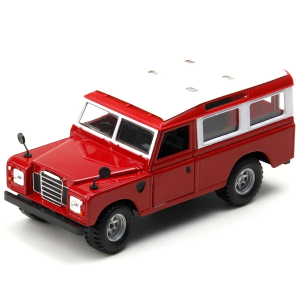 Miniatura Land Rover Vermelho Bburago 1/24