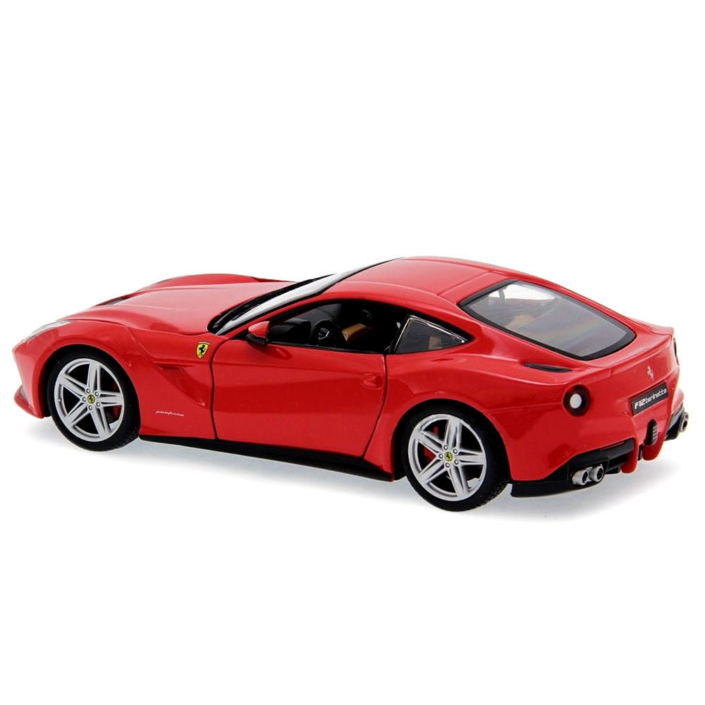 Miniatura Ferrari F12 Berlinetta Vermelho Bburago 1/24 - Imagem 2