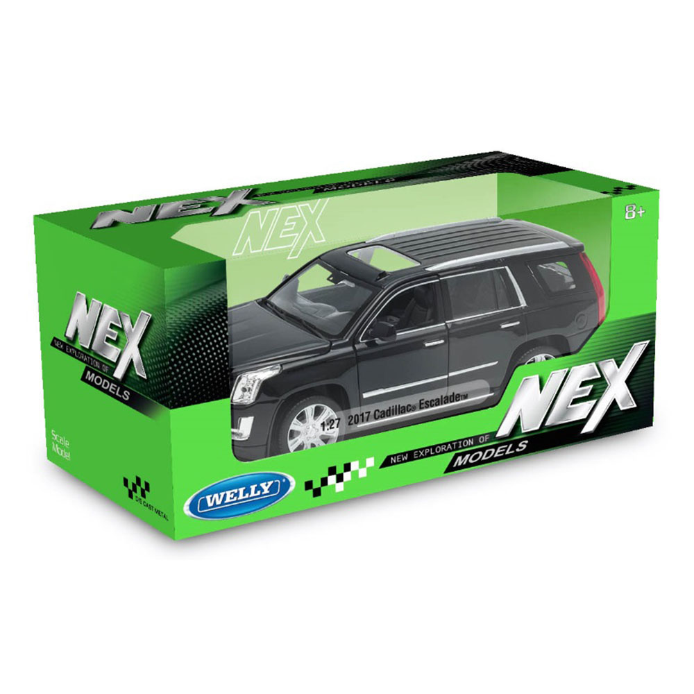 Miniatura Cadillac Escalade 2017 Preto Welly 1/27 - Imagem 7