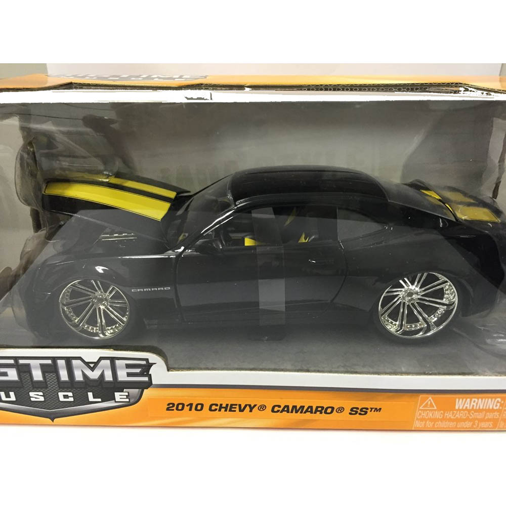 Chevy Camaro SS 2010 Jada Toys 1:24 roda prata - Imagem 2