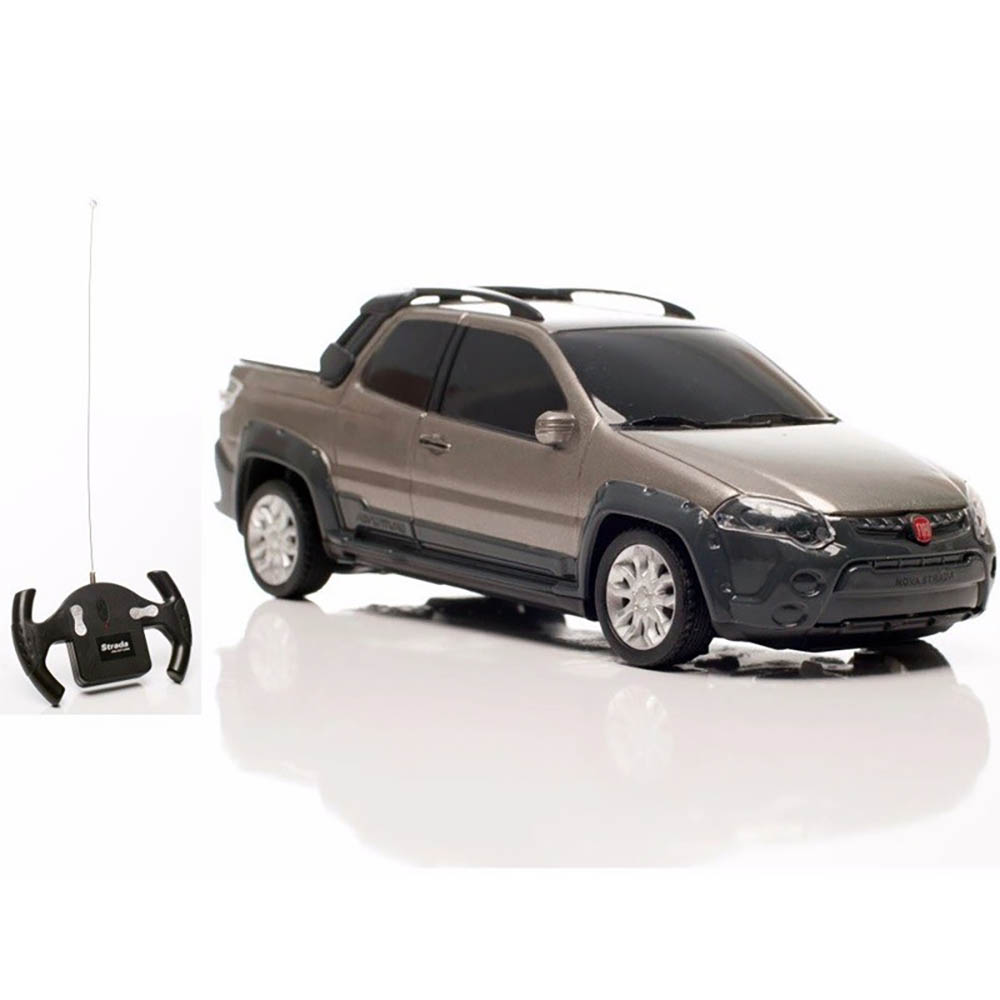 Fiat Strada Adventure Controle Remoto Champagne 1:24 Cks